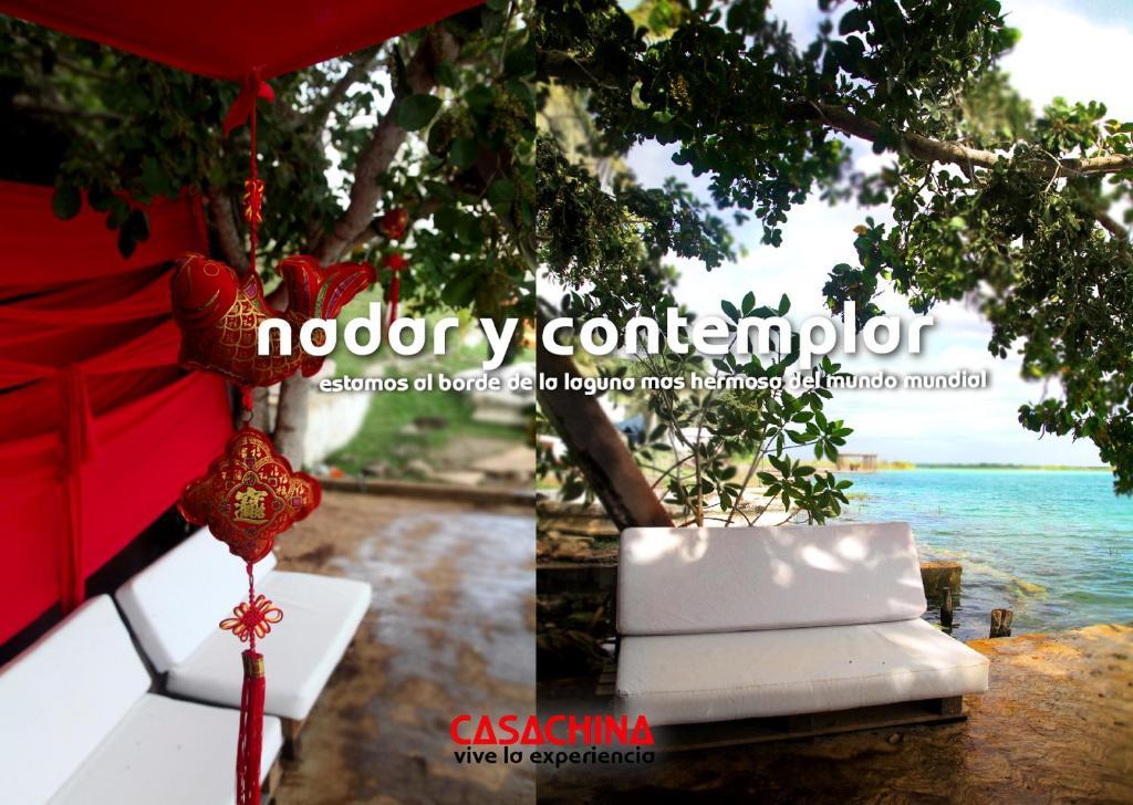 Casa China Bacalar Hotel Eksteriør billede